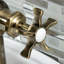 Robinet de salle de bain 1 poignée à fixation sur le comptoir avec robinet escamotable Kingston-66069172-69976279