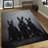 Exquisite Floral Print With Pile Soft Rug Imparting An Elegant Touch to Your Living Room Decor-2047833925