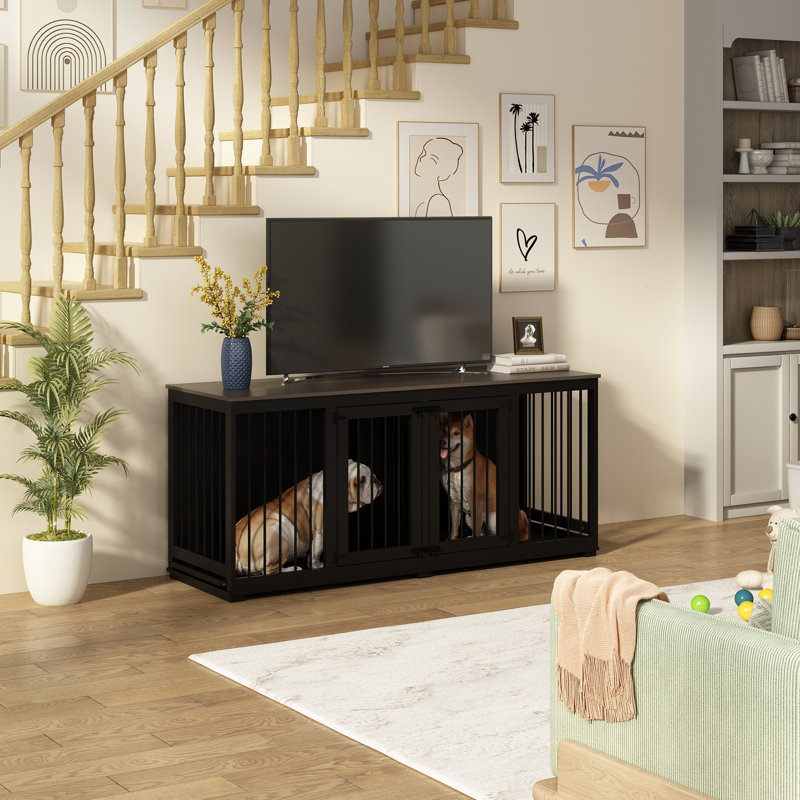 Cage pour chien Dasjah, Noir