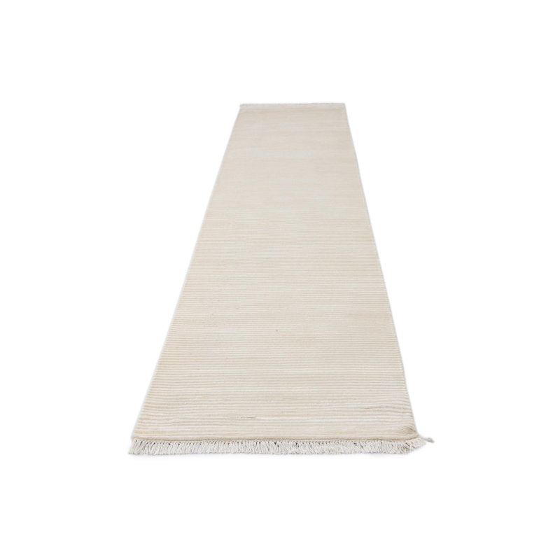 Tapis de couloir beige clair Howard