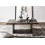 Pure Acacia Solid Wood Frame Coffee Table-47567384-47567385