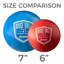 Dodgeball Franklin Sports Superskinz - 7 po