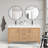 Leon 60'' Double Bathroom Vanity with Engineered Marble Top-1139061679-1139061676-1139061678