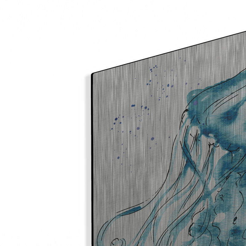 «Deep Sea X» par Anne Tavoletti, H 24 po x l 24 po