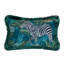 Housse de coussin réversible en velours Tassels-100498922