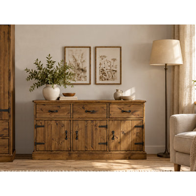 Broussard 152 cm W Solid Wood Sideboard