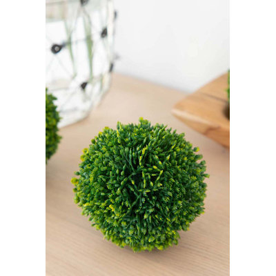 5'' Faux Boxwood Topiary
