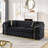 Button Tufted Sofa Couch With Pillows