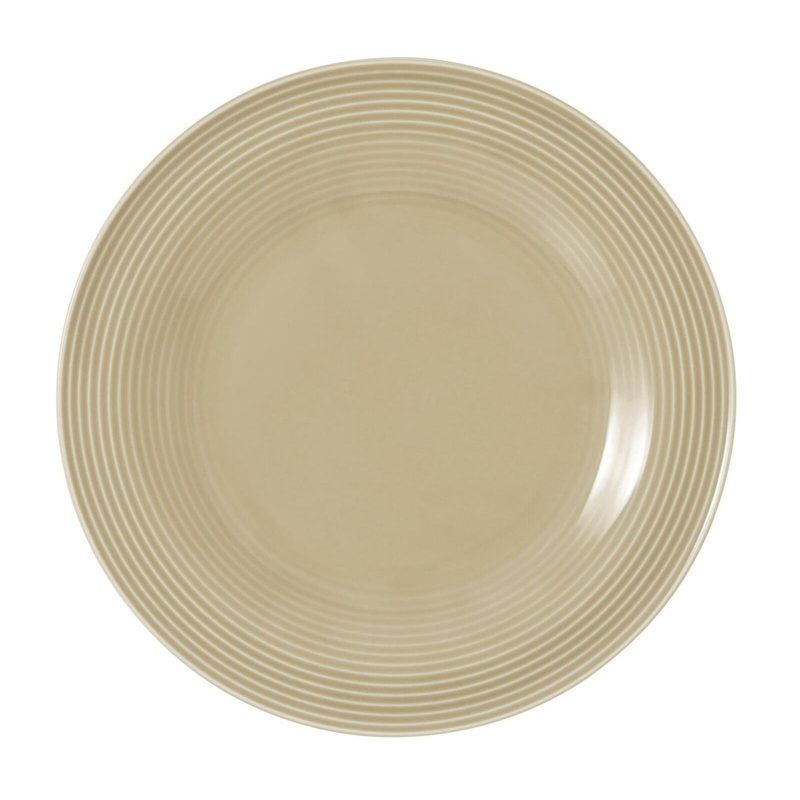 Zariyha Porcelain Dinner Plate, Sand