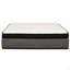 Matelas hybride moelleux, mousse à mémoire de forme gélifiée Euro et matelas à ressorts ensachés, technologie de refroidissement, transfert à faible mouvement-1655266540-1655266539