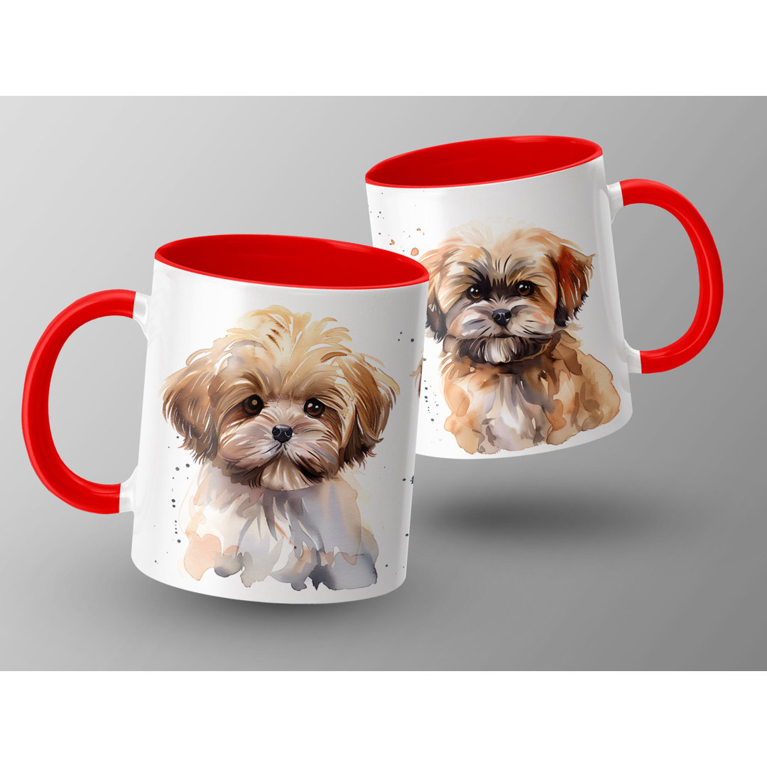 Adorable Shih Tzu Puppy Design 11oz Coffee Mug