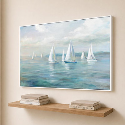 «Réglage de la voile» par Danhui Nai - impression sur toile