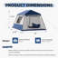 Tente de chalet Instant-115308941
