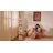 9 Tier Bookshelf, Vertical Corner Shelf With Modern Invisible Spine Ladder Bookcase Space-saving Organizer-1404090850