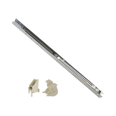 610310B786FE47B3B68D8B0C9DD4461B Window Channel Balance 6 To 9 lbs Sash Weight 14" Channel Length With 60-503a Bottom And 60-508a Top Sash Guides Aluminum Finish