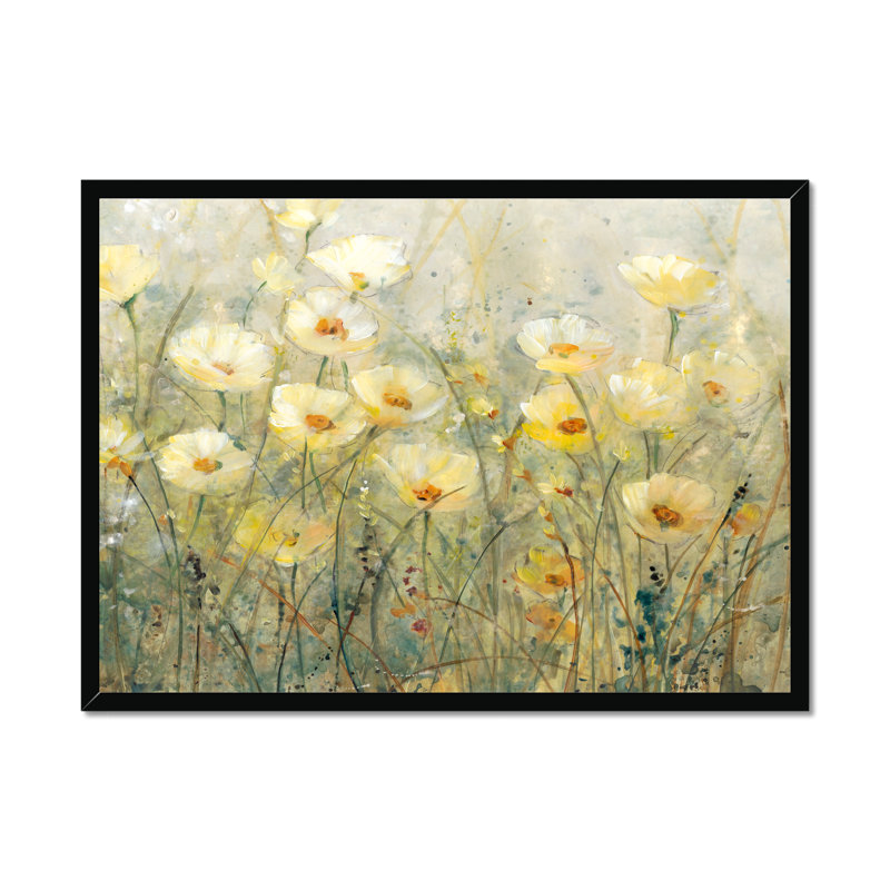 Summer In Bloom I by Timothy O' Toole - Painting Print, 65cm H x 95cm W, Black Single Picture Framed Paper