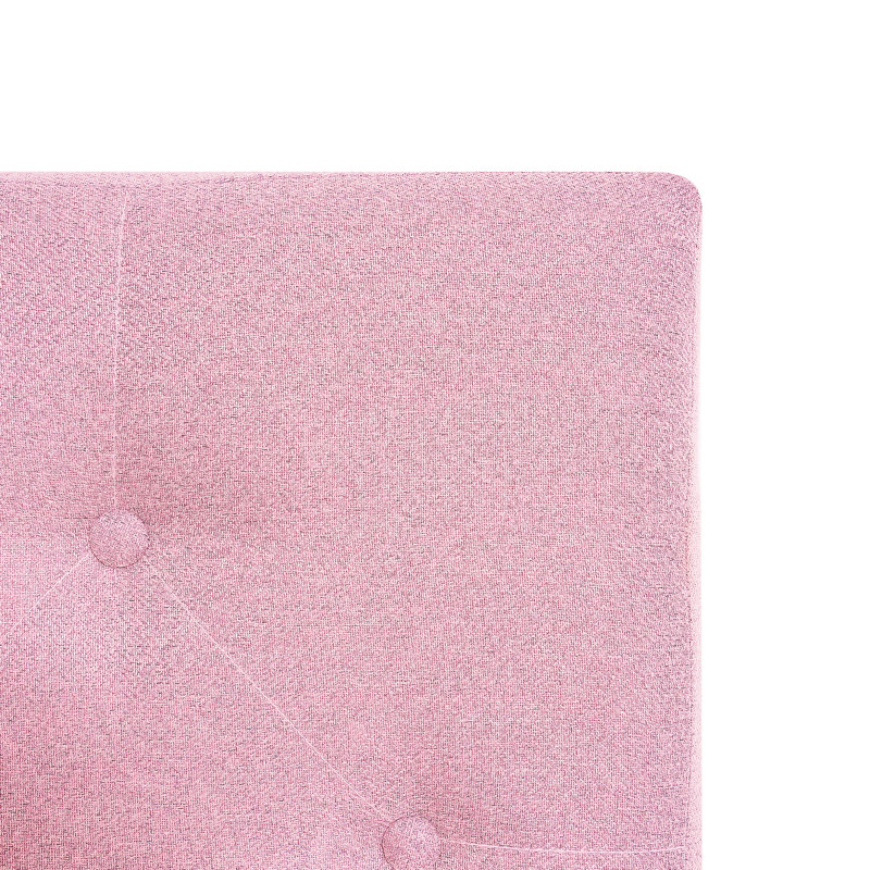 Upholstered Queen Bed In Pink With Headboard - No Box Spring, Easy Assembly, 70.4 Lb Package Weight, 600 Lbs Limit Size Linen Spring Needed, Setup, Modern