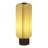 Lankford 15.75" Modern Minimalist Paper Pleated Column Accent LED Table Lamp-1042833494
