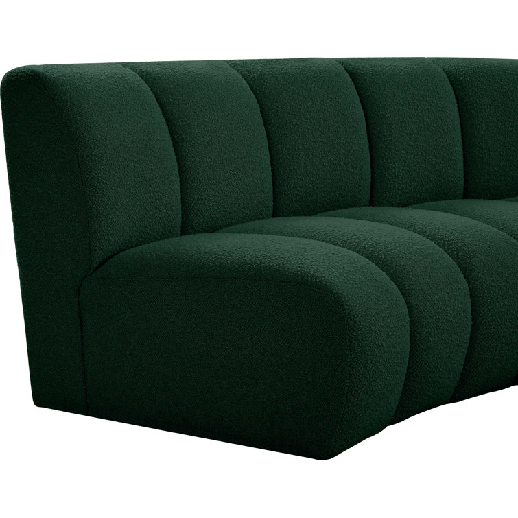 West Elm Work Belle Tufted Sectional