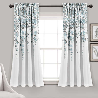 Paire de rideaux Weeping Flower