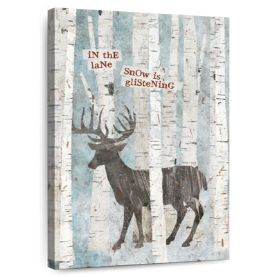 Cerf Brampt Winter Wonderland I