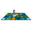 Tapis touffeté à motif géométrique-55457975