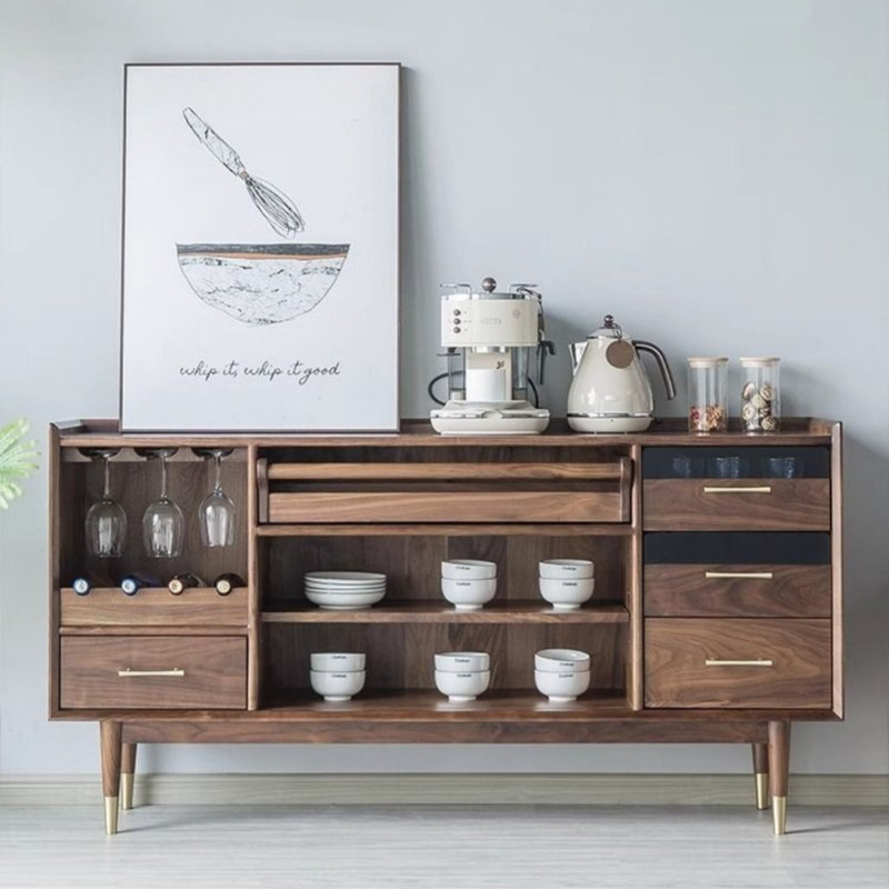 Buffet léger et luxueux, H 32,68 po x l 62,99 po x P 15,75 po