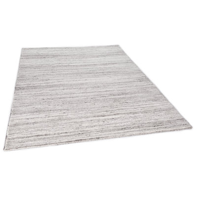 Uniform Color Hand Woven Area Rug
