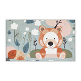 Harriet Bee Washable Cute Animals Kids Rug
