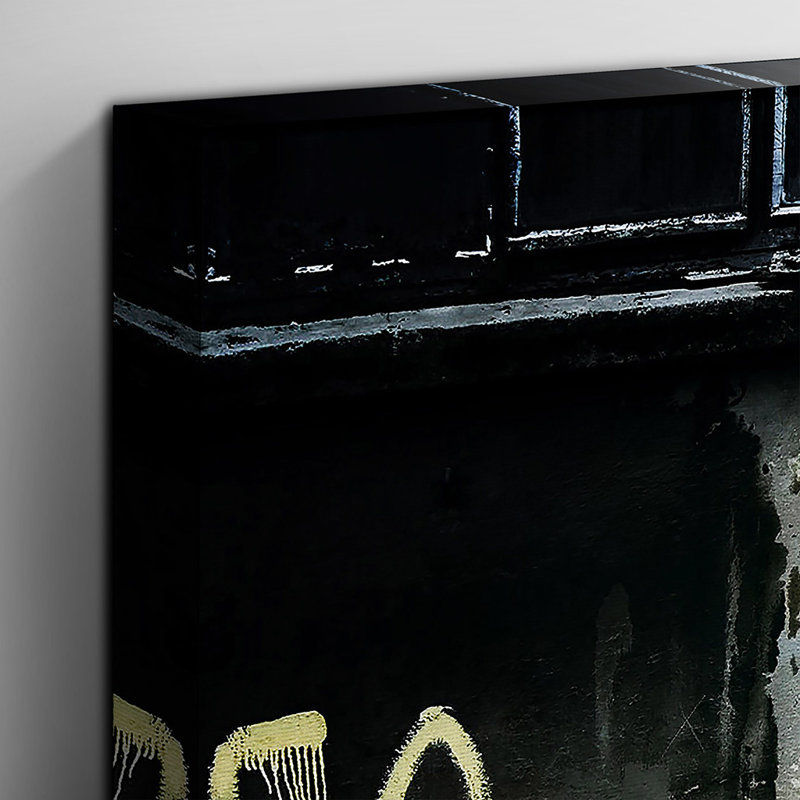 Banksy - Wrapped Canvas Print, 70cm H x 100cm W