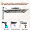 Parasol lumineux en porte-à-faux 10X10ft-1247997402-1247997400