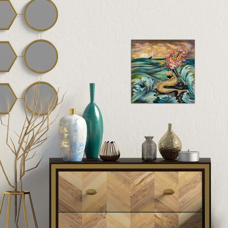 Stranded - Wrapped Canvas Painting, 93.98 cm H x 93.98 cm W x 3.175 cm D
