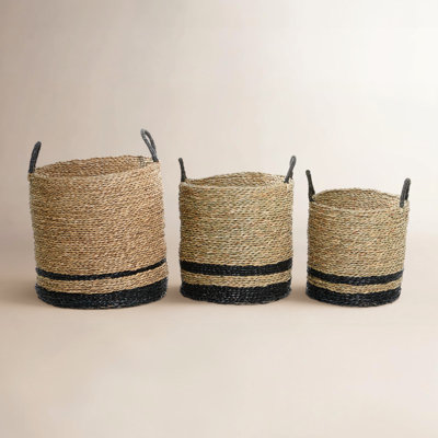 Handmade Seagrass Storage Bin