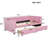 Ergonomic Pink Twin Daybed With 2 Drawers For Neat Bedroom Tidiness - And Harmonious Balance-1666165757