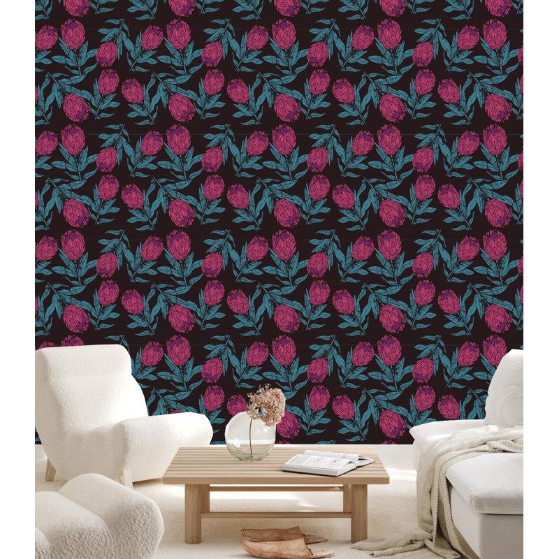 Carreau de papier peint l 25 po, L 2,09 pi x L 10,42 pi