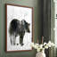 Reproduction encadrée d'ours totem - bois massif-916274466-916274471