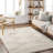 Hepfer Machine Woven Polyester Shag Rug-720907627