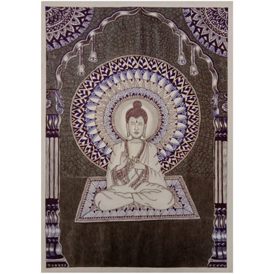 Lord Buddha - Mandala Art | Pen On Paper | By Kush Gupta