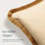 Housses de coussin en velours avec garniture de pampille contrastante, housse de coussin décorative carrée-134321503-134321507