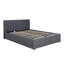 Oyibo Upholstered Grey Gas-lift Ottoman Storage Bed-238284522