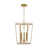 Matte White/Burnished Brass selected