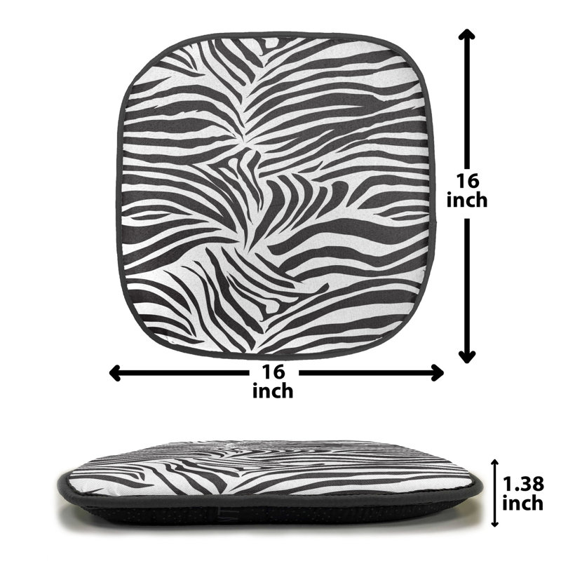 Outdoor 1.38'' Dining Chair Seat Cushion