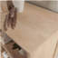 Huche transitionnelle à 2 tablettes, finition brune