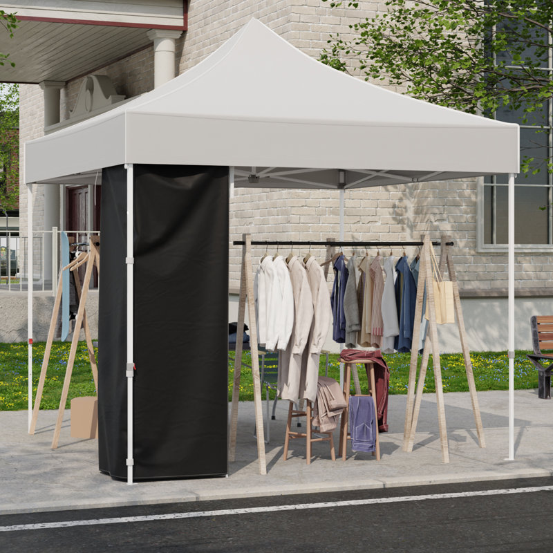 Rideau de 29 po x l 29,5 po x H 80,7 po à double paroi de remplacement universel pour auvent pour tente escamotable