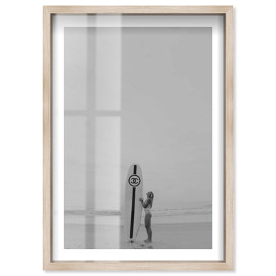 «Surfing Day Shadowbox Print» par Notoriart