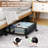 Under Bed Storage Containers With Wheels, Under Bed Shoe Storage Organizer Drawer, Tool-Free Assembly Metal Storage Containers For Bedroom Clothes Shoes Blankets -2PCK