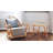Arne Jacobsen Charlottenborg Rattan Table - Natural