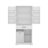Bathroom Storage Cabinet With Tilt-Out Laundry Hamper-114244365