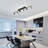 Gold LED Adjustable Fixed Track Lighting Head-129675230