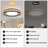 RGB Bird’S Nest LED Ceiling Light – Dimmable RGB+2700/6500K, App & Remote Control, ETL-Certified-270720958